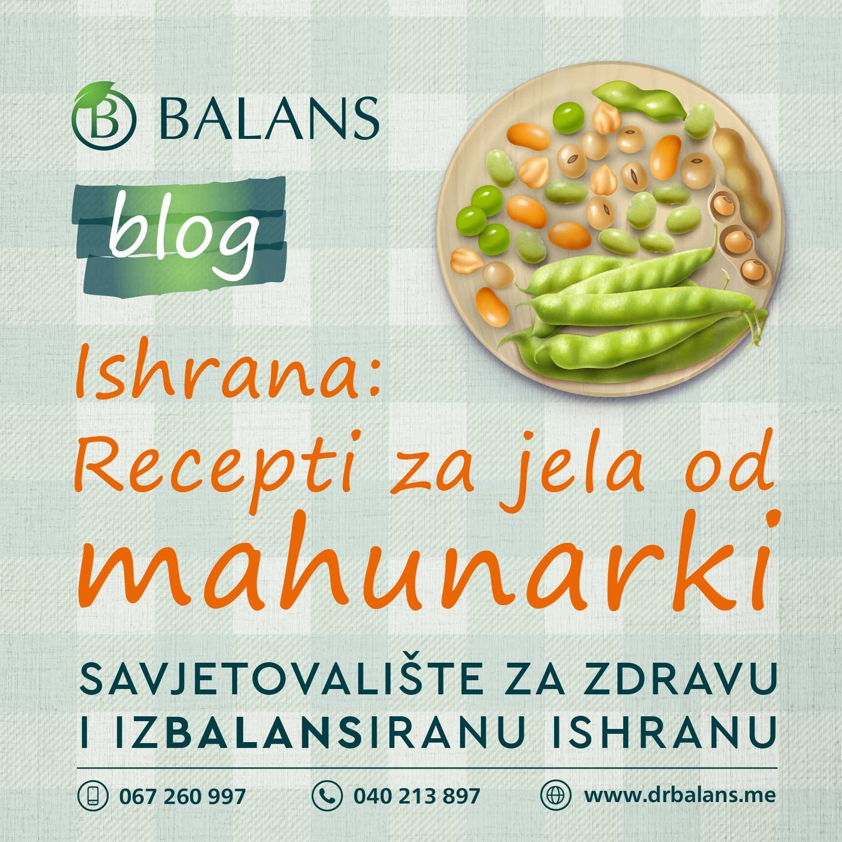 Ishrana: Recepti za jela od mahunarki